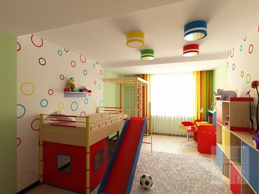 Как подобрать освещение для детской комнаты